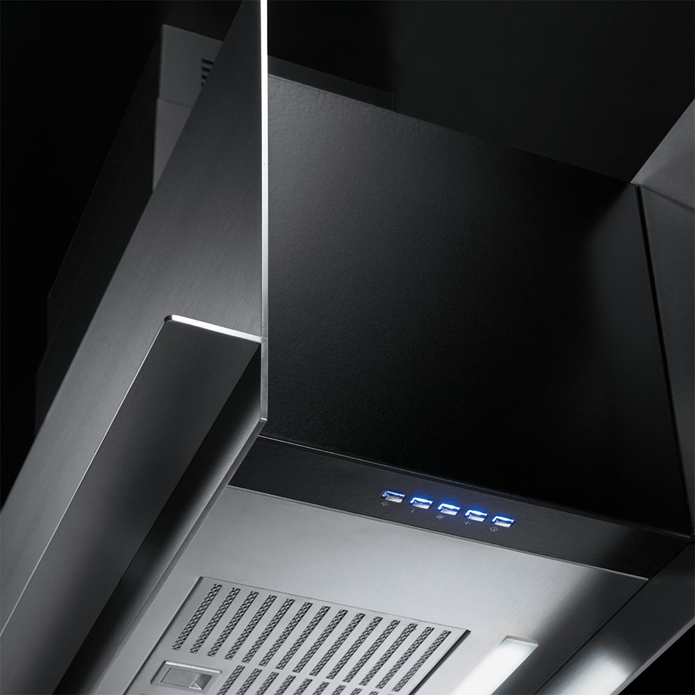BARAZZA 1KMDP9 Cappa 90 MOOD / Inox - immagine 2