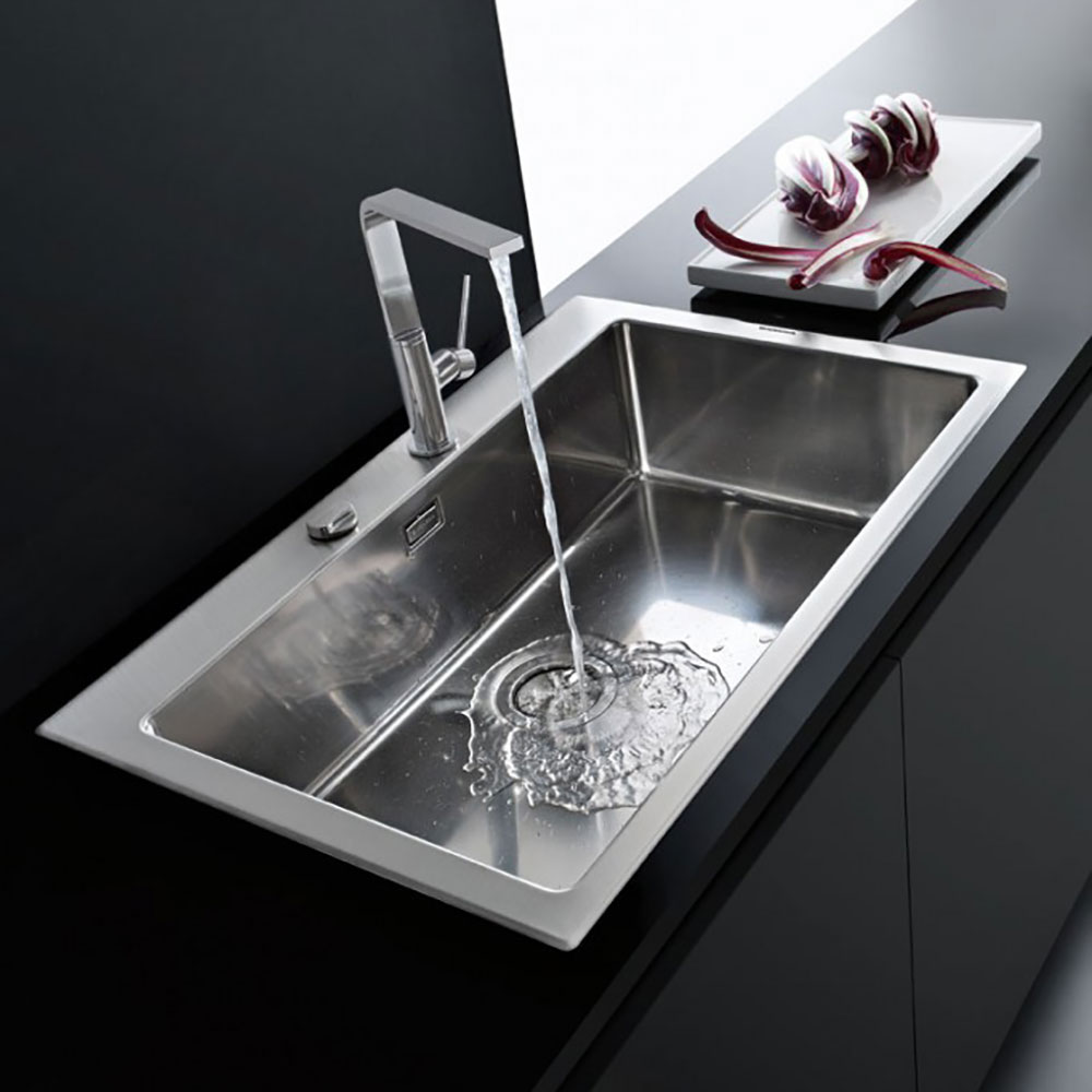 BARAZZA 1LBO61 Lavello B_OPEN 58.1.IBR / Inox - immagine 2