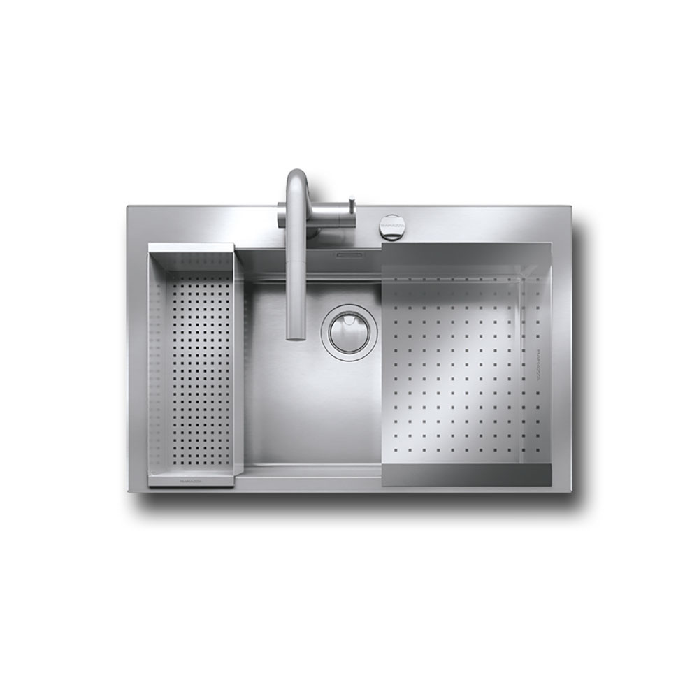 BARAZZA@1LBO81K Lavello B_OPEN 79.1.IBR / Inox - immagine 2