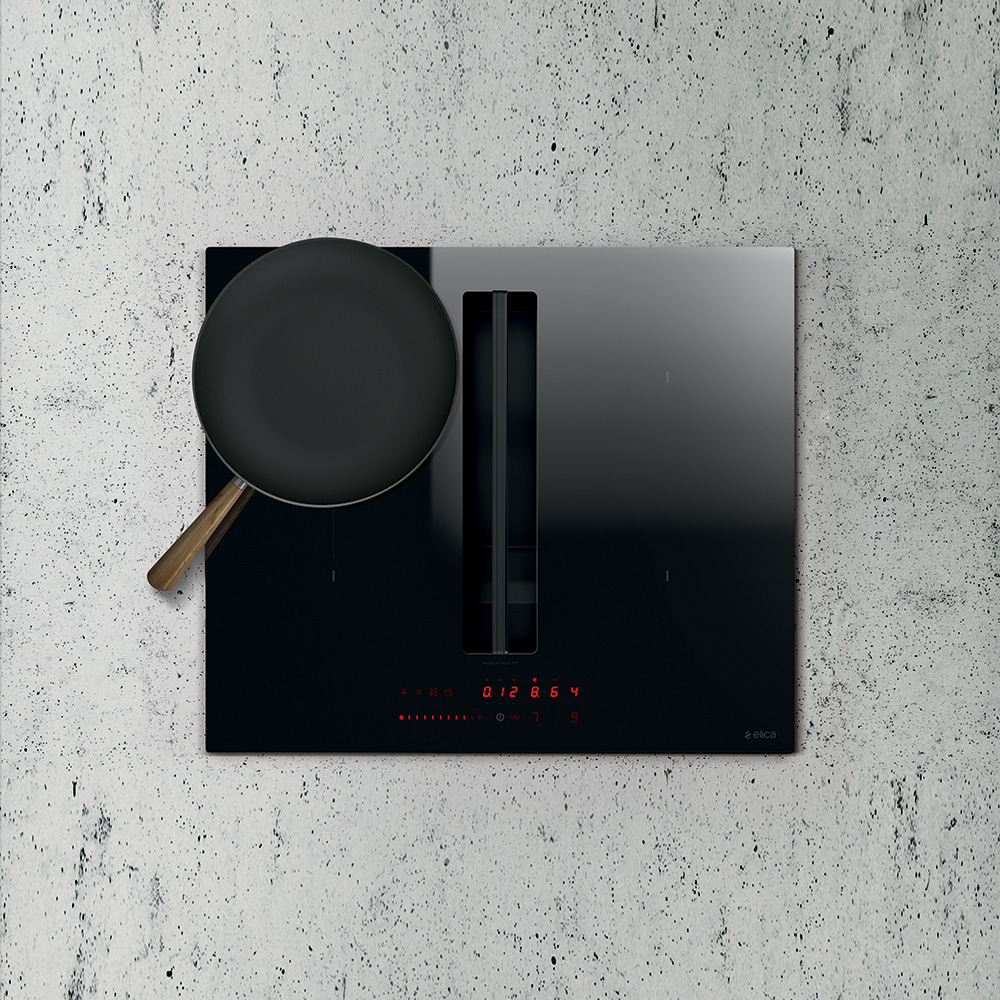 ELICA N.TESLA FIT BL/A/60 PianoCappa / Nero - immagine 2