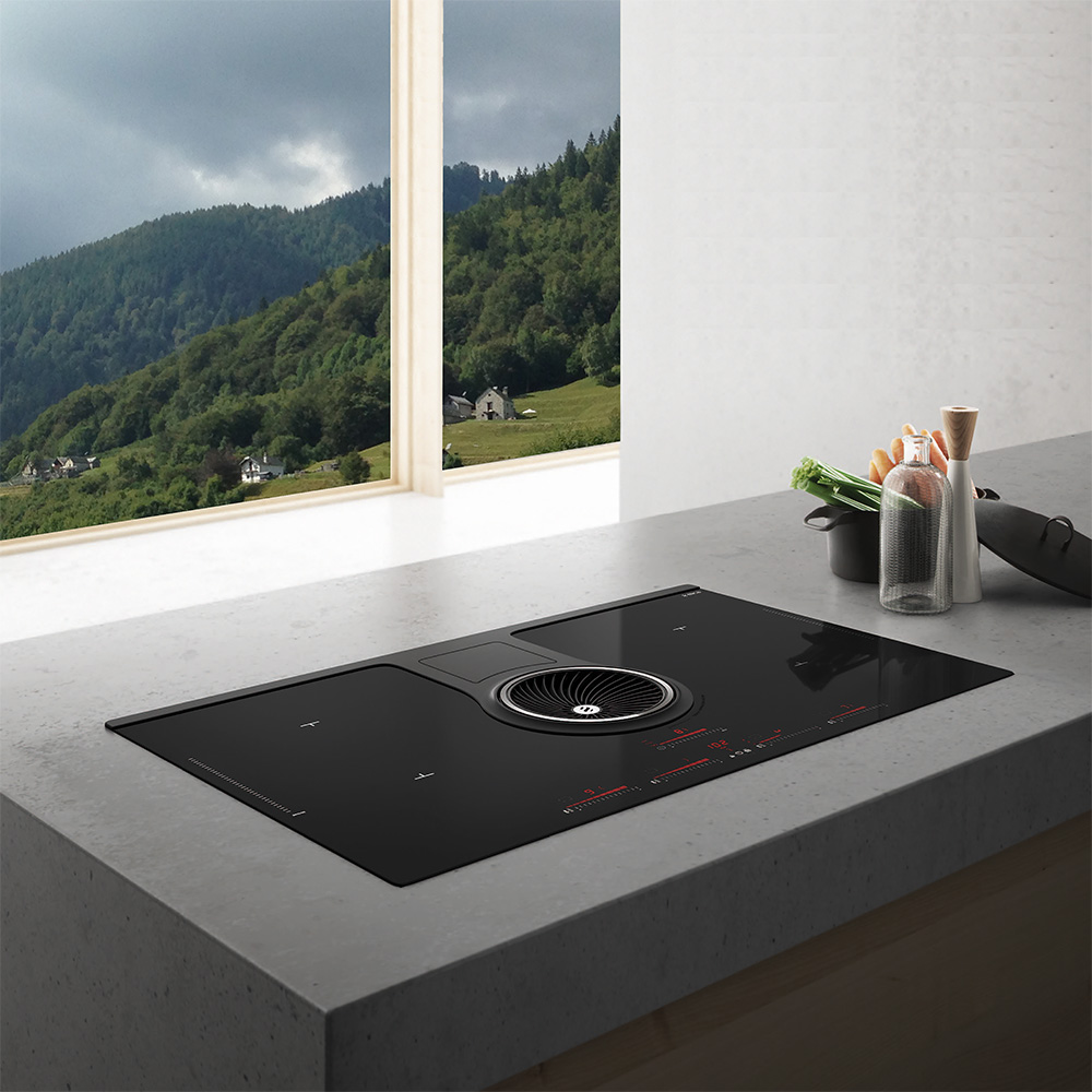ELICA@NIKOLATESLA ONE HP BL/A Piano+Cappa / Nero - immagine 4