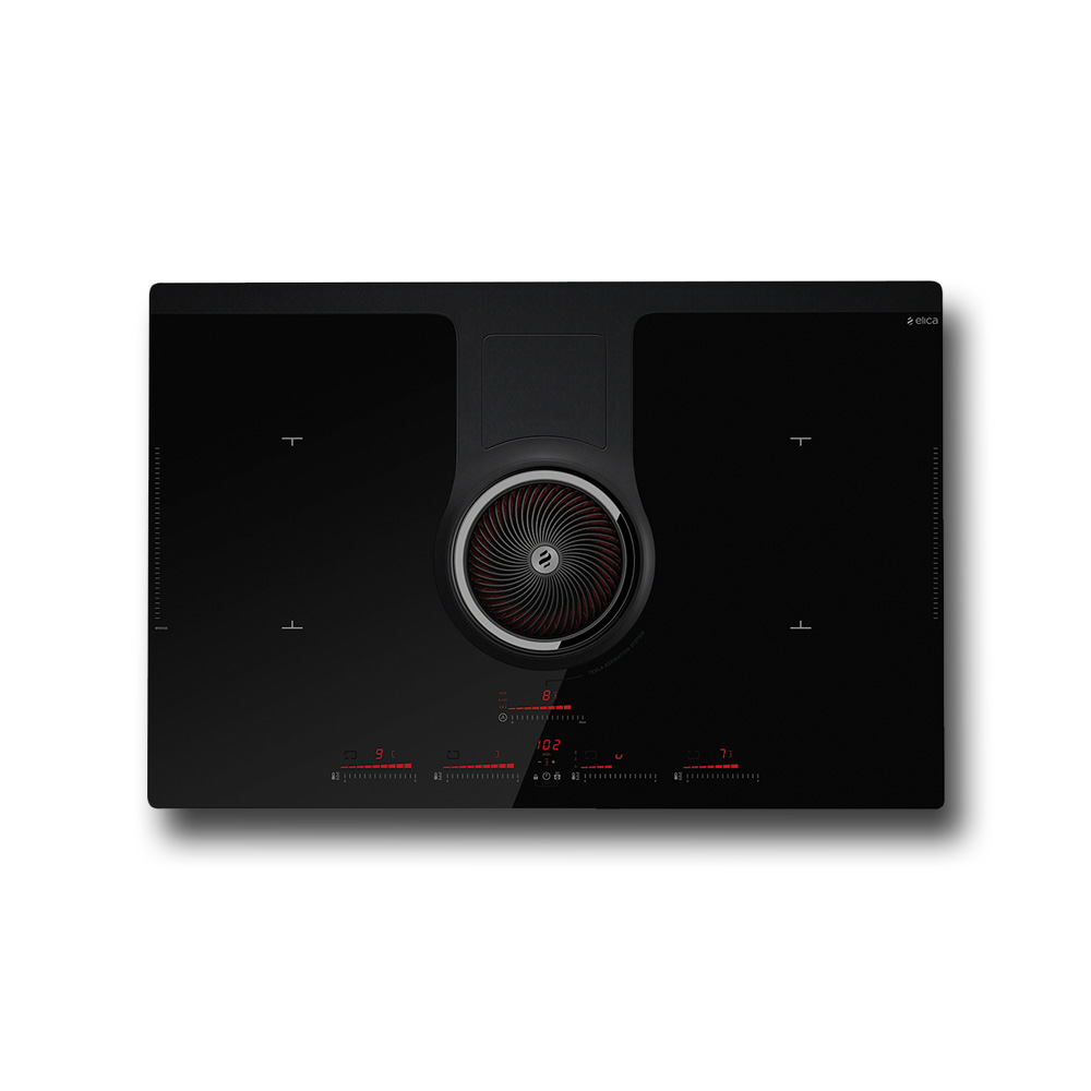 ELICA@NIKOLATESLA ONE HP BL/F Piano+Cappa / Nero