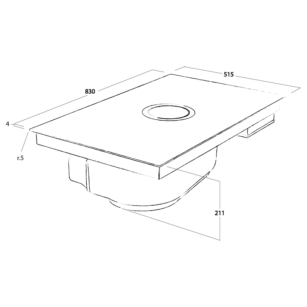 ELICA@NIKOLATESLA SWITCH WH/F Piano+Cappa / Bianco - immagine 2