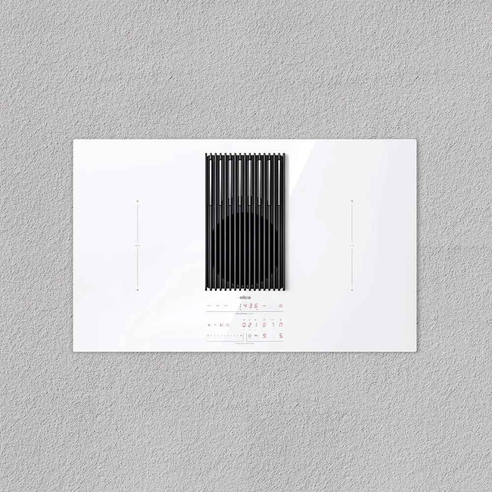 ELICA N.TESLA LIBRA EVO WH/A/83 Piano+Cappa / Bian - immagine 2