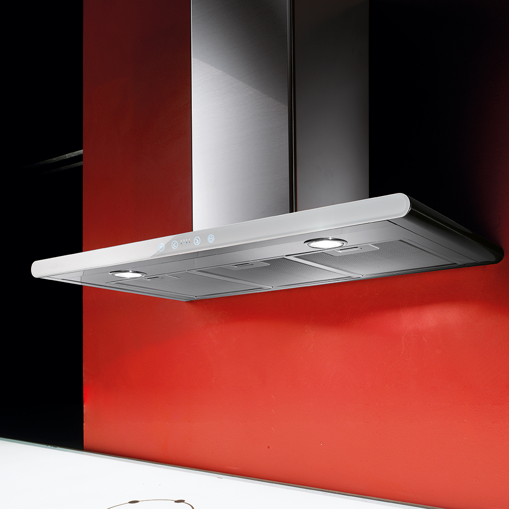 ELICA@GALAXY WHIX/A/80 Cappa / Bianco.Inox