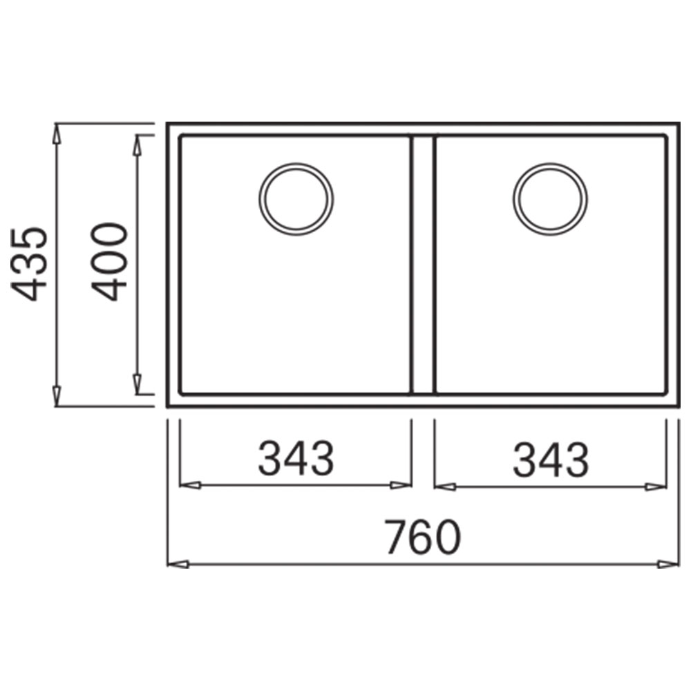 ELLECI LKQ35099BIN Lavello INTEGRA 350 / Dark.Grey - immagine 2