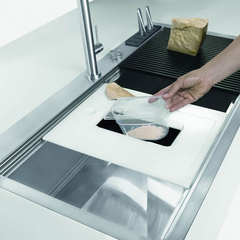 FOSTER@1017.055 Vasca MILANO 97.1V.FT / Inox - immagine 4