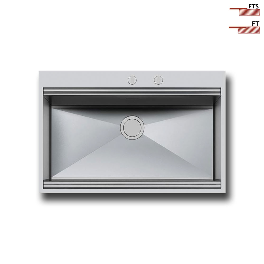 FOSTER@1024.050 Vasca MILANO 79.1V.FT / Inox
