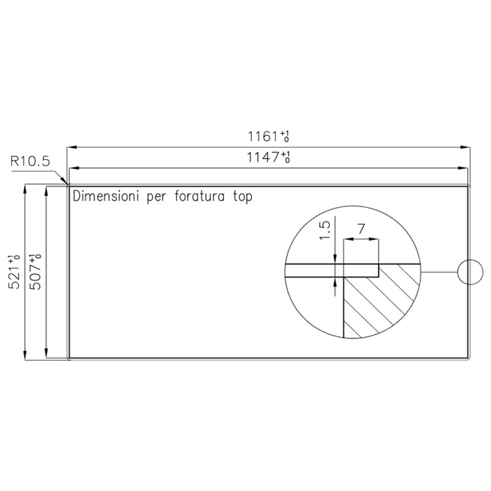 FOSTER@1252.051 Vasche MASTER 116.2V.FT / Inox.D - immagine 3