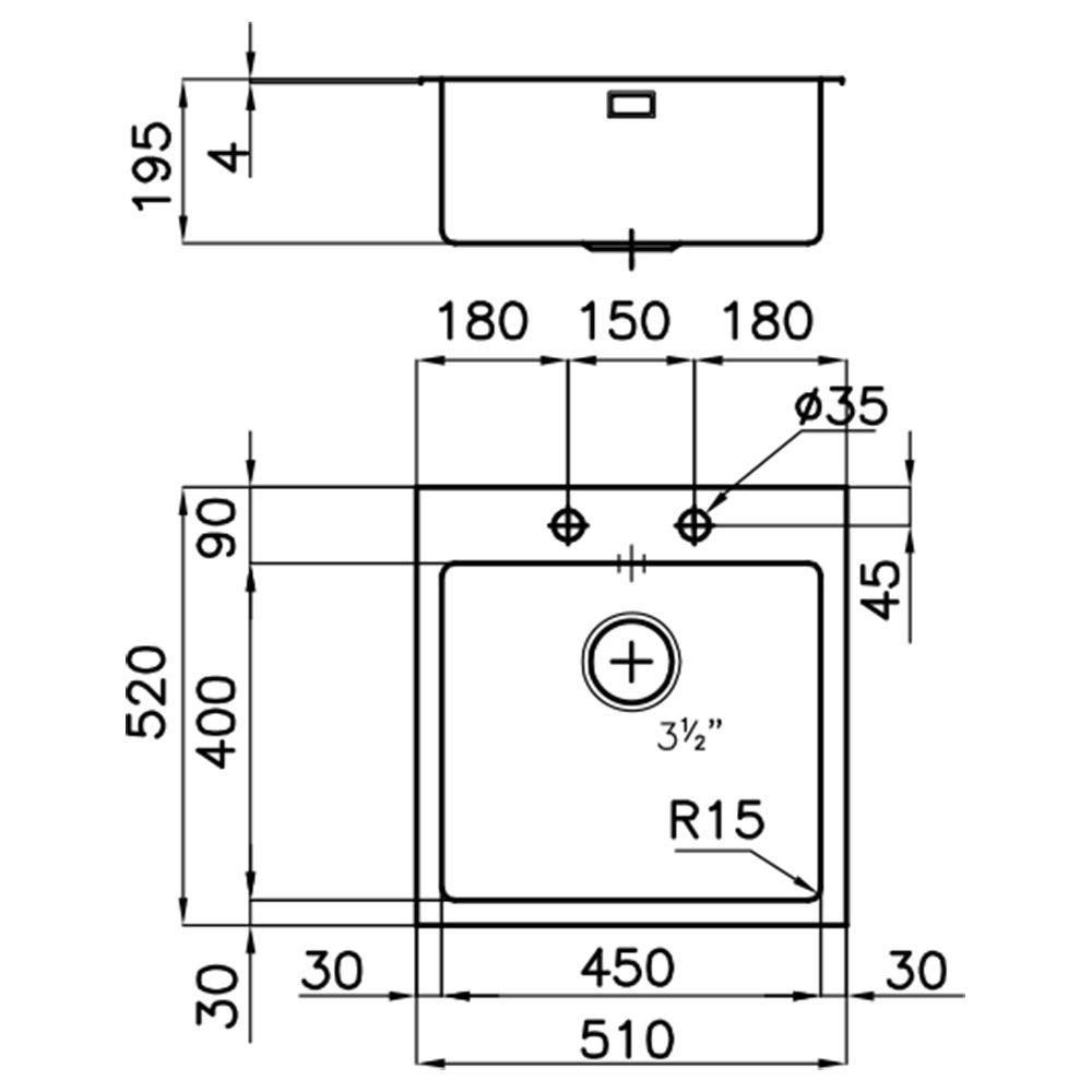 FOSTER@2274.050 Vasca KE 51 1V.Q4 / Inox - immagine 2