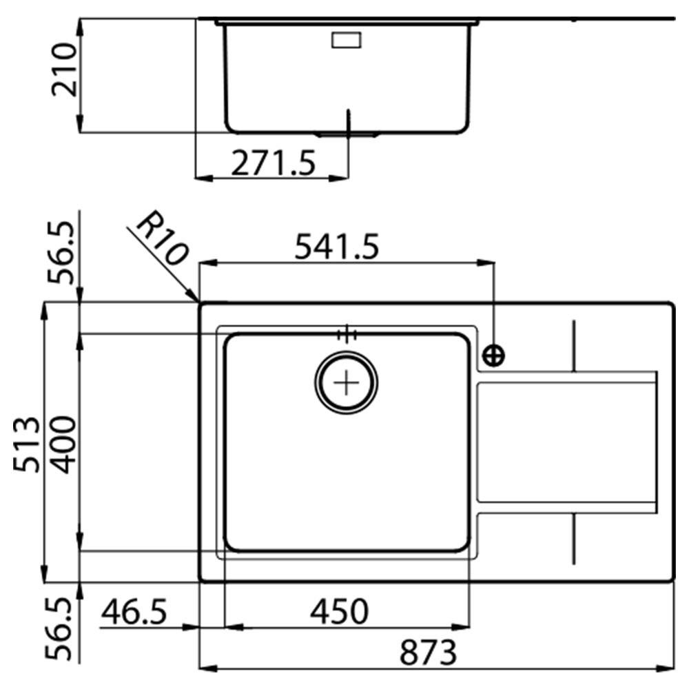 FOSTER@4386.052 Vasca S4000 86.1V.FT / Inox.S - immagine 2