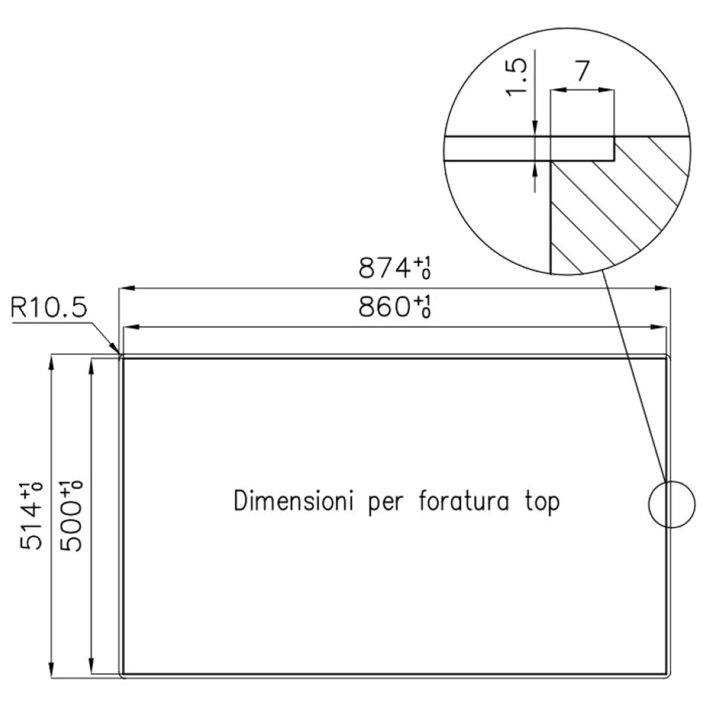 FOSTER@4386.052 Vasca S4000 86.1V.FT / Inox.S - immagine 3