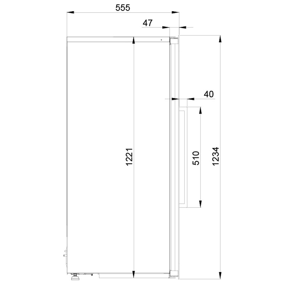 PANDO PVMAV12465CRL Cantina 65 Bott. / Nero.Sx - immagine 3