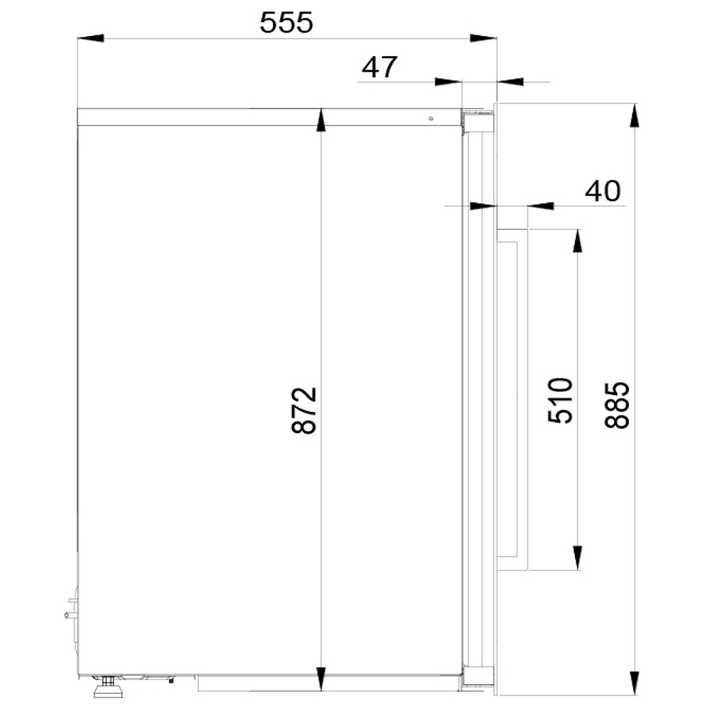PANDO PVMAV8845CRL Cantina 45 Bott. / Nero.Sx - immagine 3