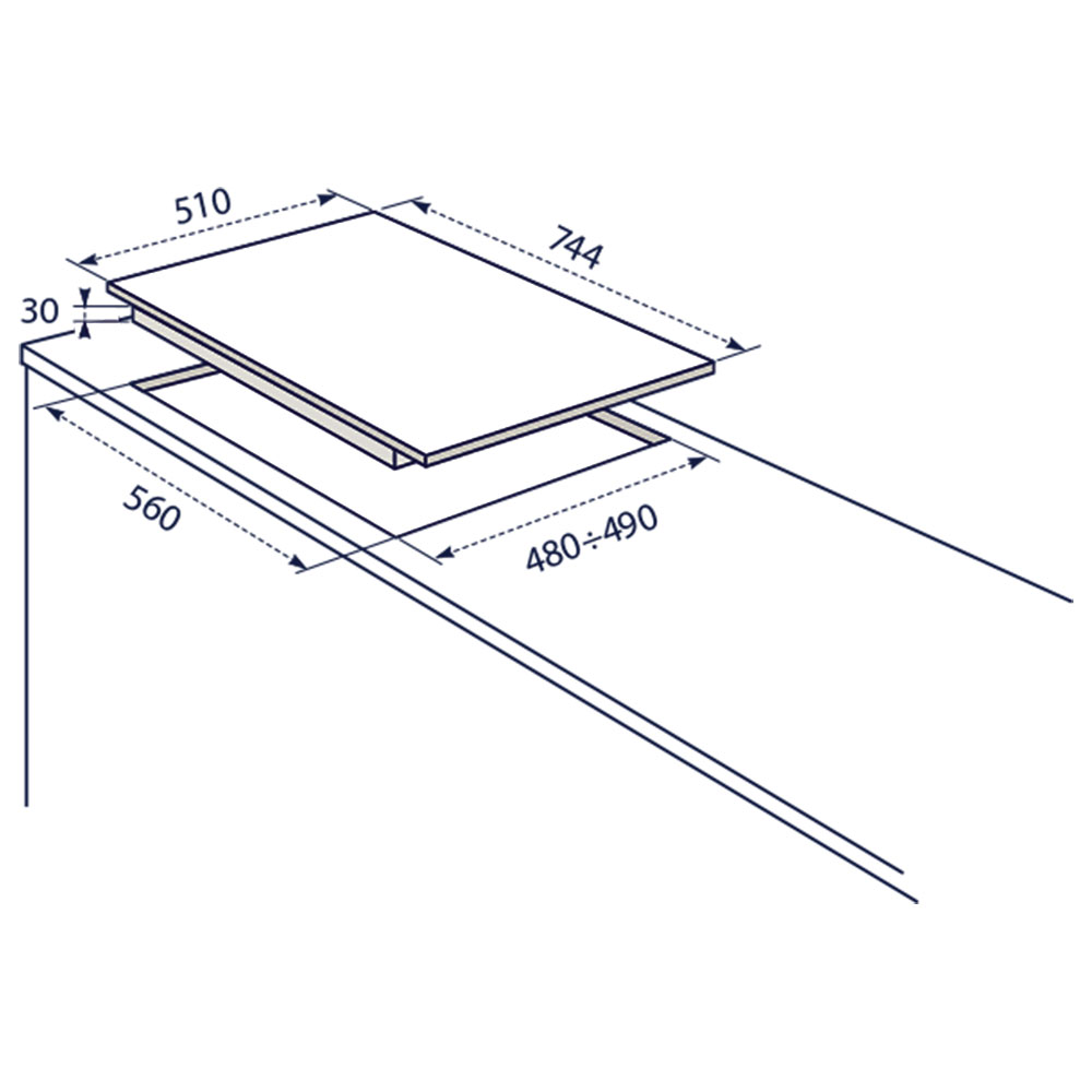 ELECTROLUX@RGG7252OOX Cottura 75 5F / Inox - immagine 2