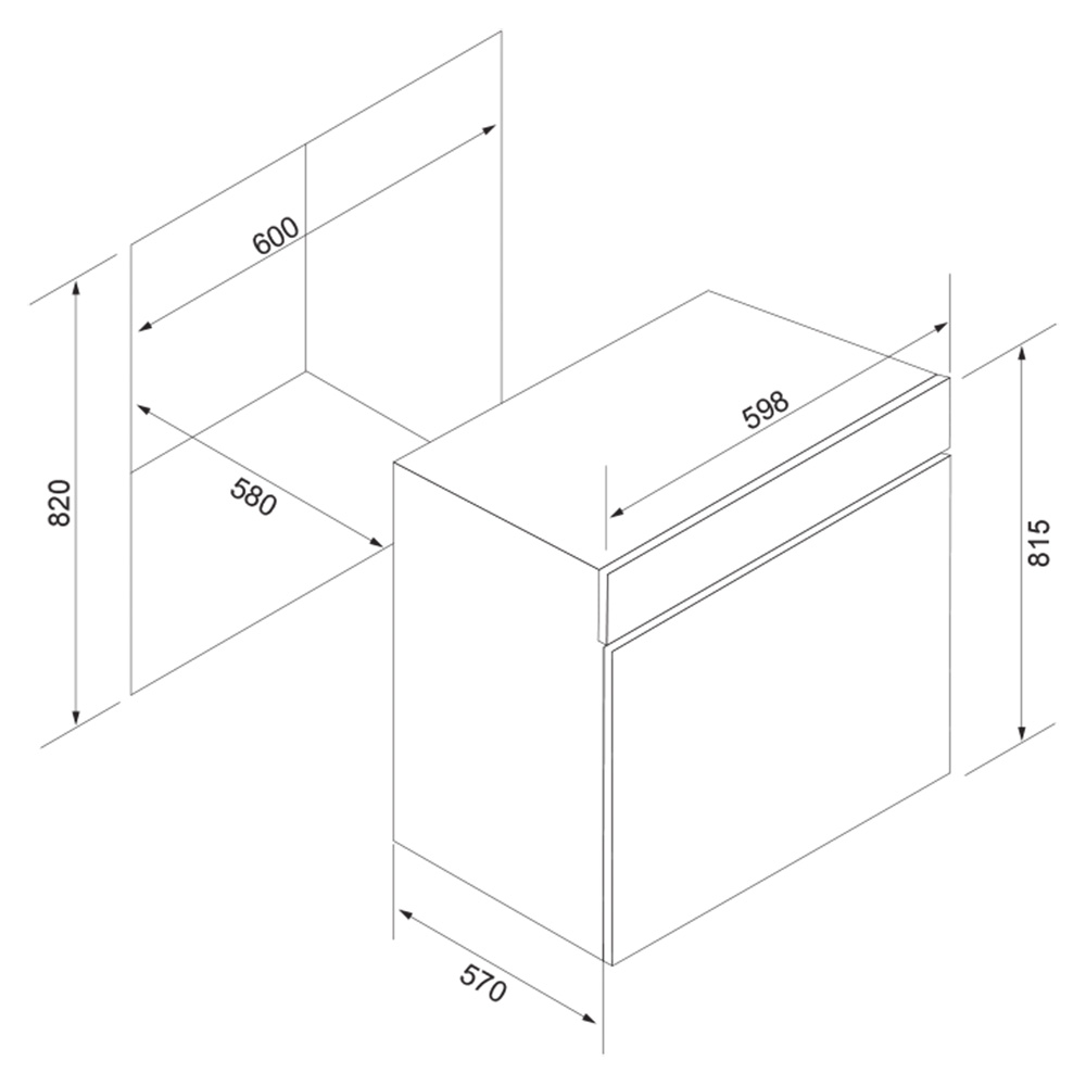 SILVERLINE@D11045X02 L.Stoviglie 60 E / Ghost - immagine 2