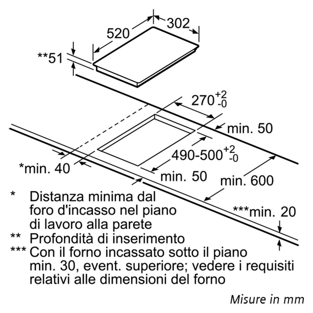 SIEMENS EH375FBB1E Piano Induzione 30 / Nero - immagine 3