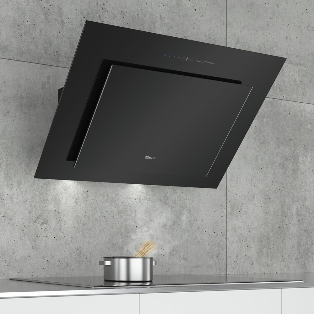 SIEMENS@LC98KLV60 Cappa Parete 90 / Cr.Nero - immagine 2