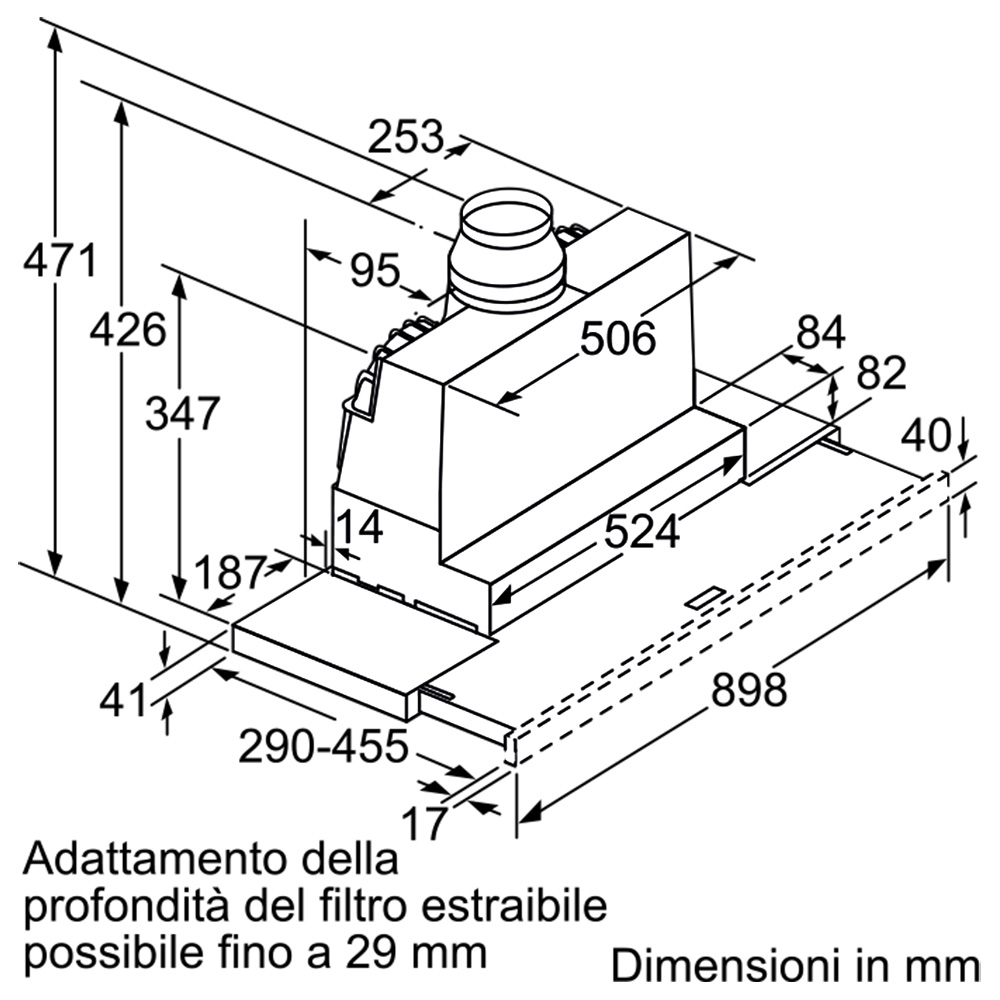 SIEMENS@LI97SA530 Gruppo Incasso 90 / Grigio.Inox* - immagine 6