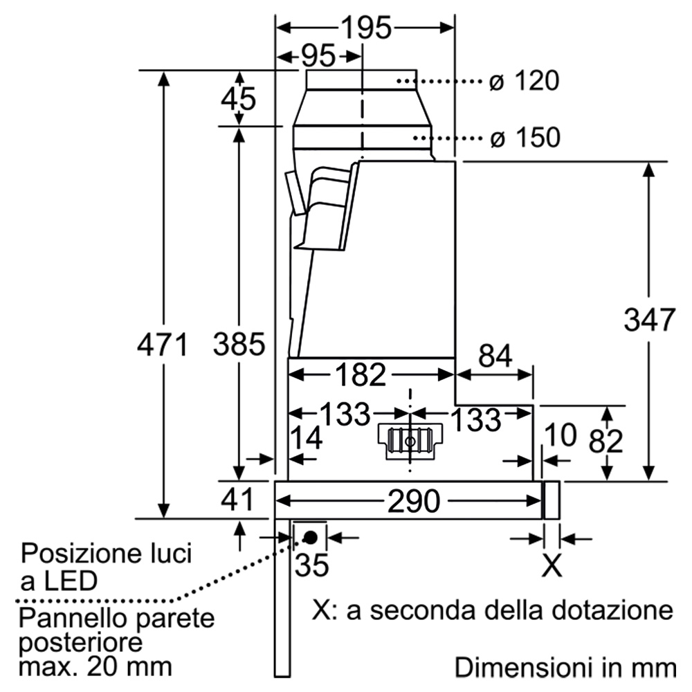 SIEMENS@LI97SA530 Gruppo Incasso 90 / Grigio.Inox* - immagine 9