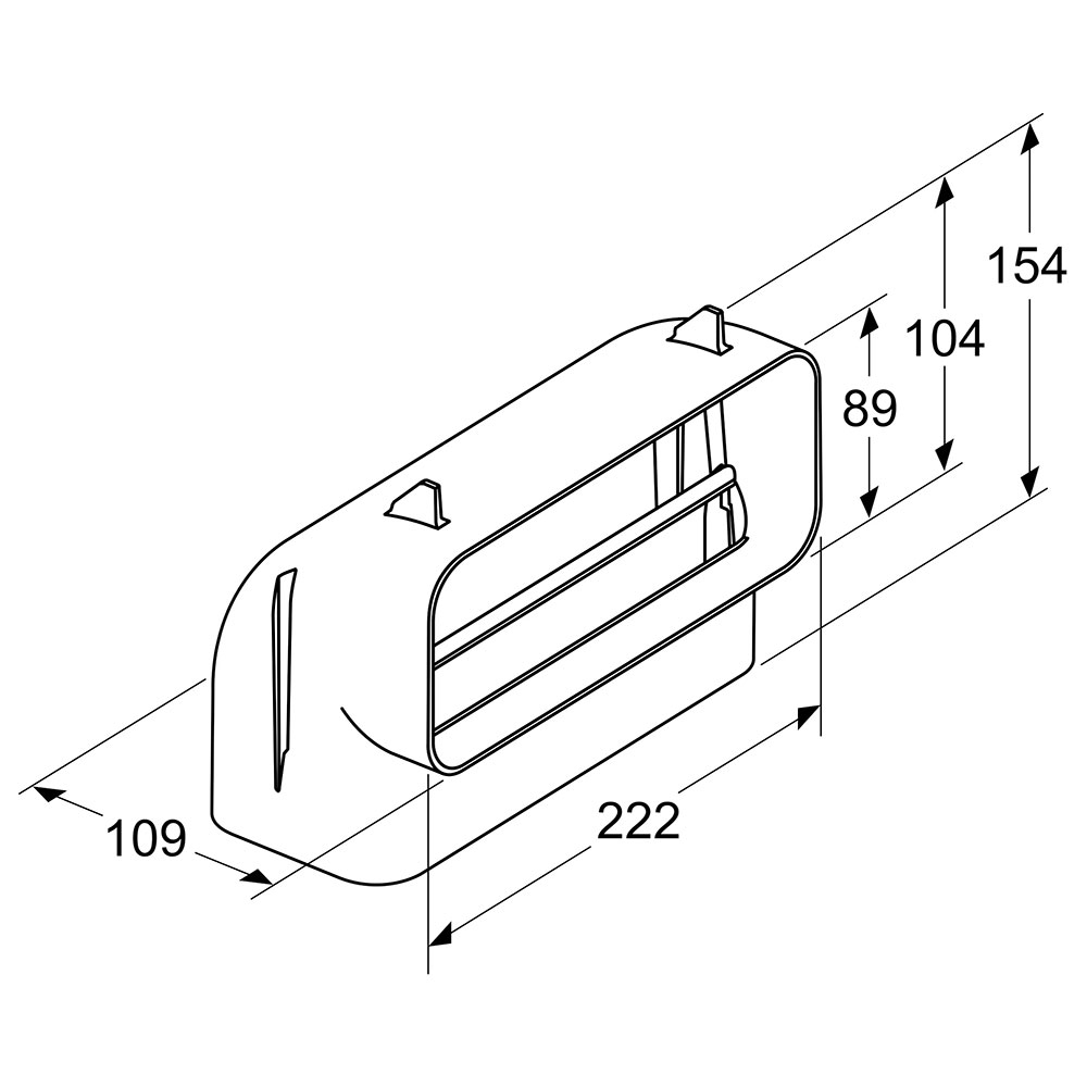 SIEMENS HZ9VDSB3 Curva 90° Verticale Profondità 65 - immagine 2