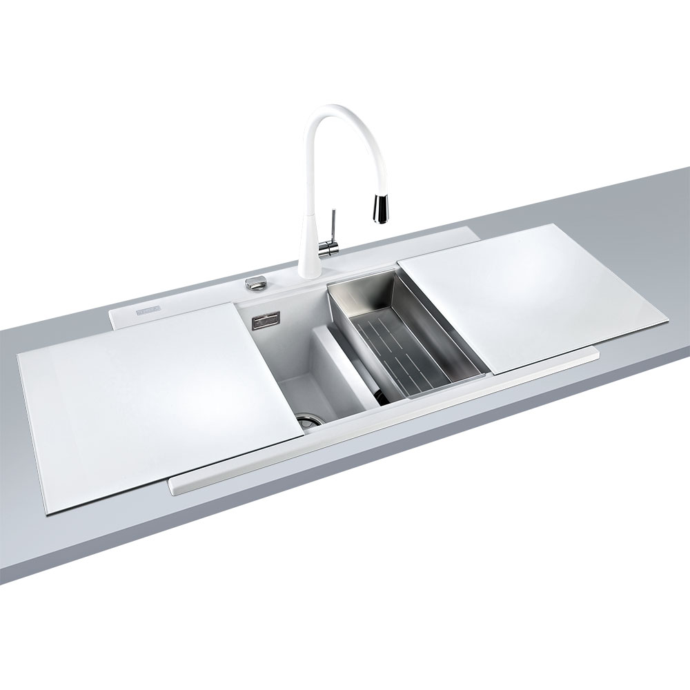 TELMA LX8620.74 Lavello MQ KINGA / Nero - immagine 2