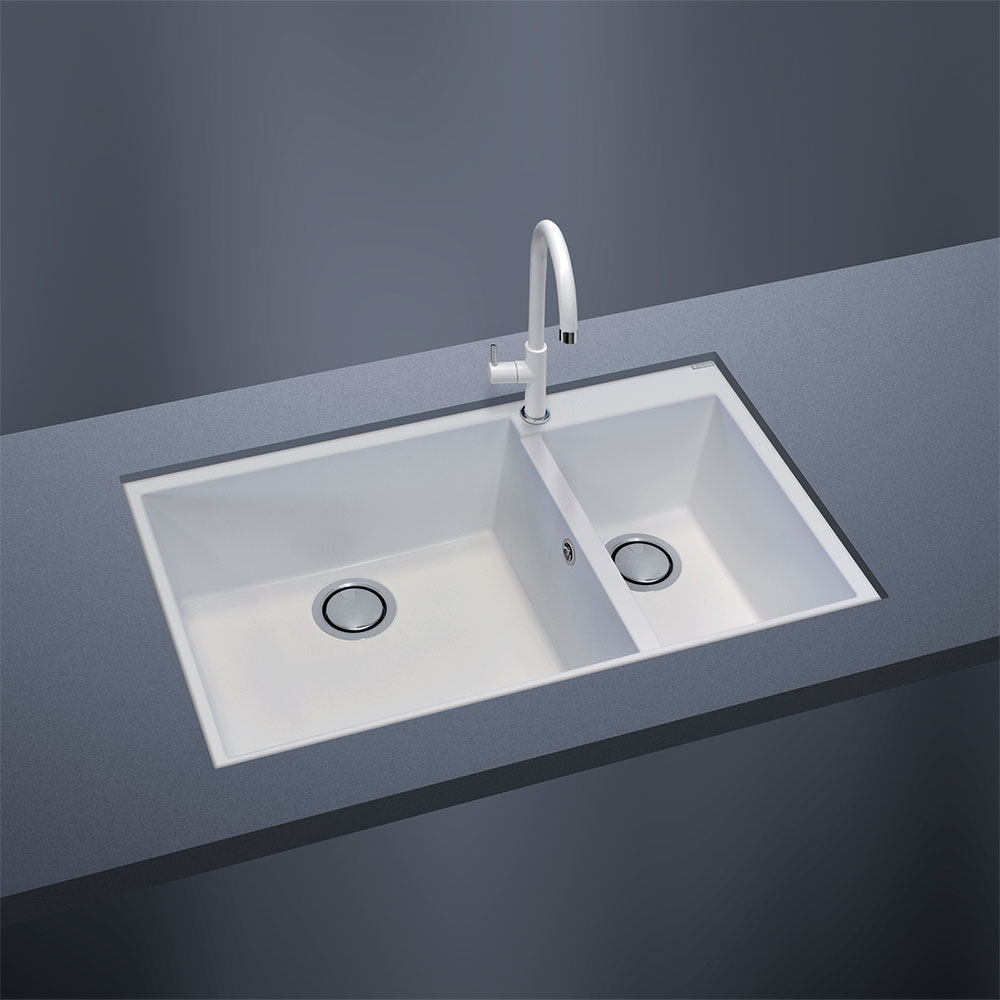 TELMA ON8620ST.50 Lavello TG CUBE / Sahara - immagine 2