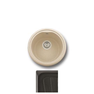 TELMA PL4351.26 Lavello TG FUTURA / Nero.Matt