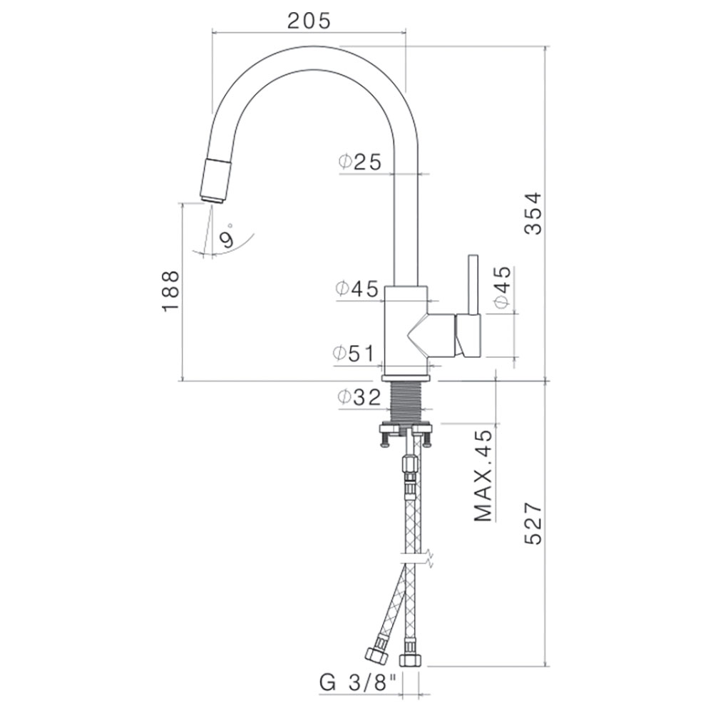 VEMA Mix TIBER V18040.AC.005 / Inox - immagine 2