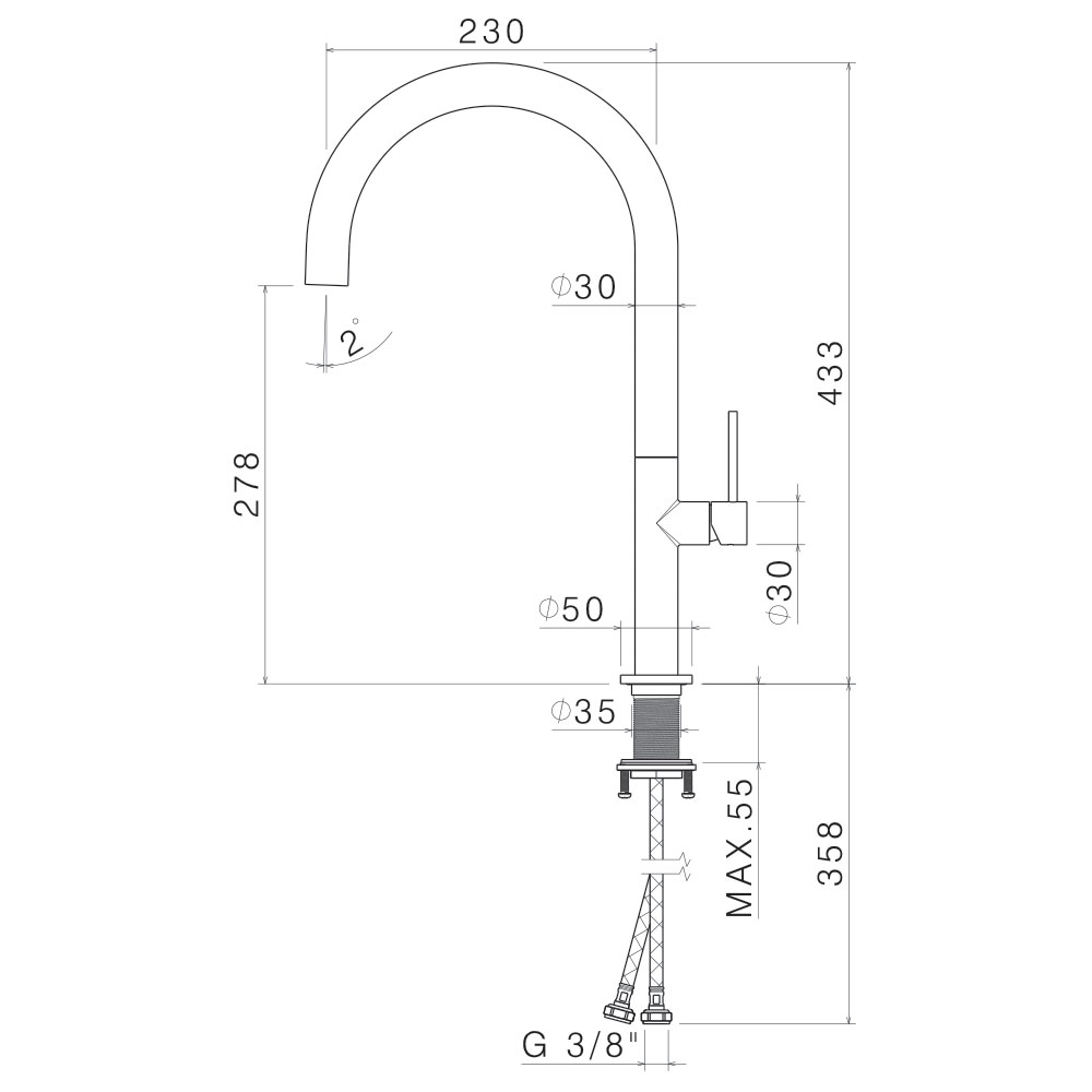 VEMA Mix TIBER V20020.AC.005 / Inox - immagine 2
