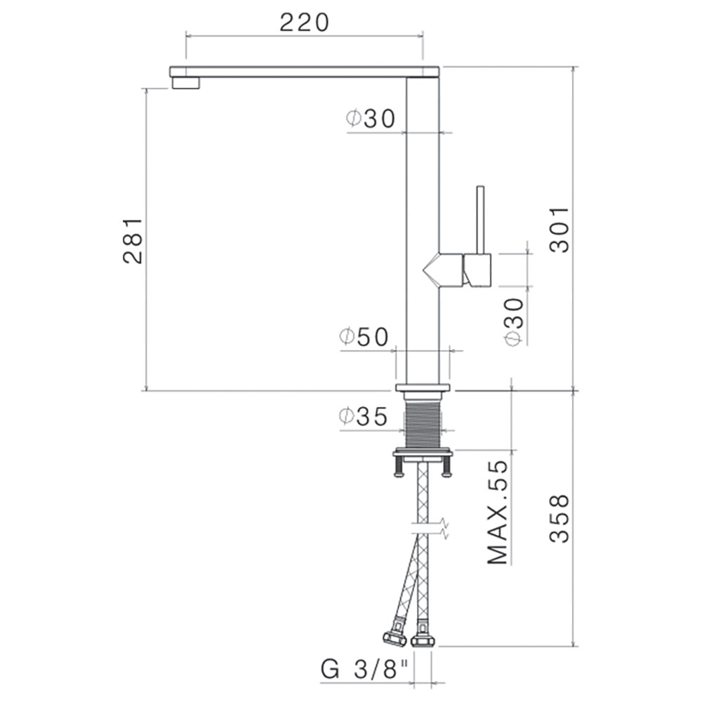 VEMA Mix TIBER V20022.AC.005 / Inox - immagine 2
